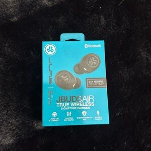 JLab JBuds Air True Wireless Signature Earbuds - Bluetooth, 24+ Hours Playtime